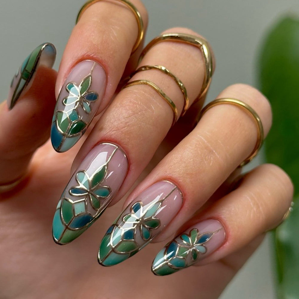 Blue Green Enamel