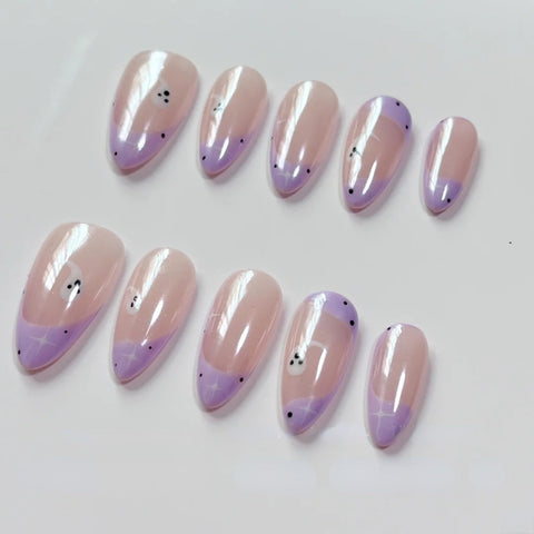 French Light Purple Halloween