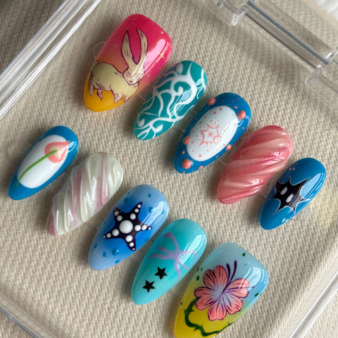 Rabbit & Flower