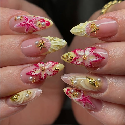 Flowers by the Sea