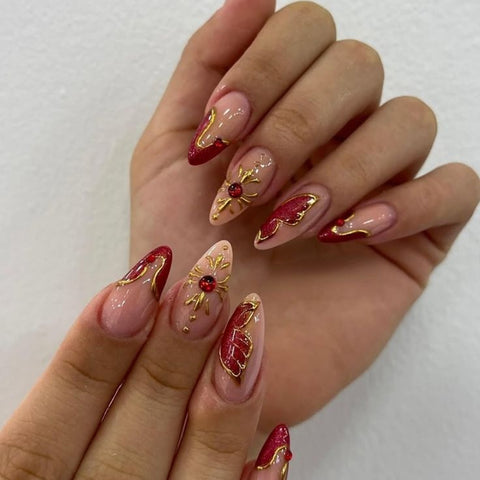 Red Butterfly Wings