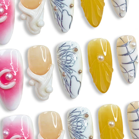 Perles et coquillages